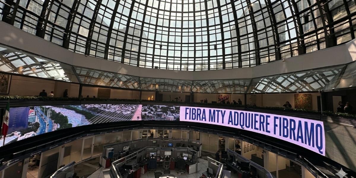 Fibra Mty transforma el mapa industrial inmobiliario, adquiere  Fibramq