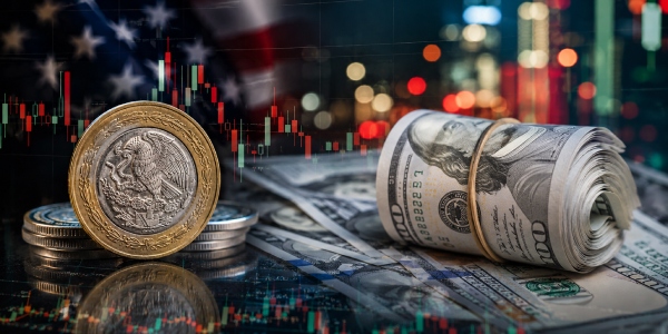 Peso mexicano cae tras fuerte reporte de empleo en Estados Unidos