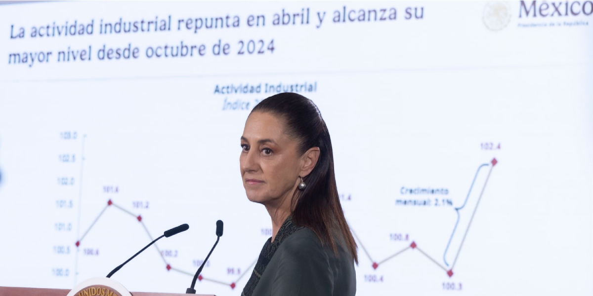 México rompe récord en exportaciones y acelera actividad industrial en abril