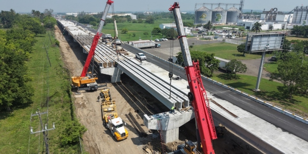 SICT acelera obra estratégica en Veracruz con inversión de 820 mdp