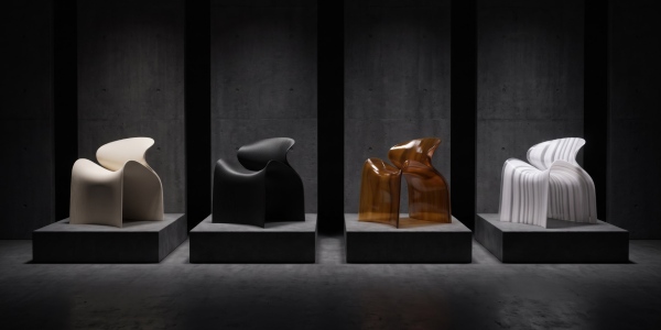 Nagami y ZHA llevan la impresión 3D al diseño de mobiliario sostenible