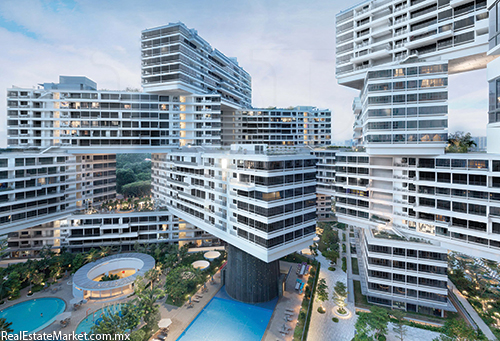 Metalocus Oma The Interlace, Singapur.