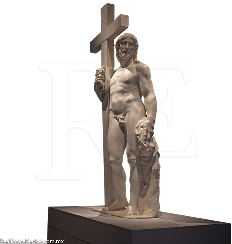 Cristo Giustiniani o Cristo de la Minerva, (Monasterio de San Vincenzo Martlre, Bassano Romano, Italia).