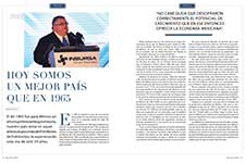 Hoy somos un mejor país que en 1965 - Agustín Carstens