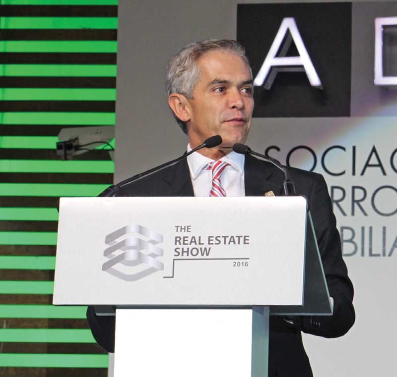 Miguel Ángel Mancera, jefe de gobierno de la Ciudad de México.