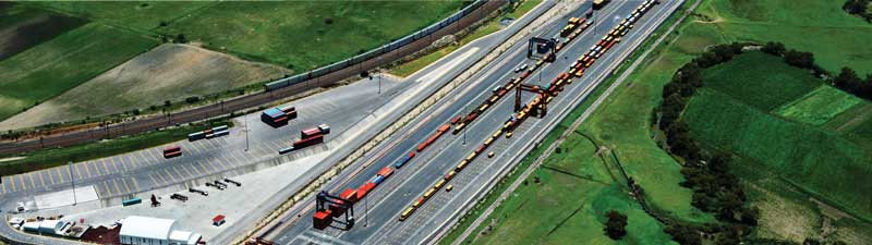 Terminal Intermodal Logística Hidalgo (TILH), forma parte de la cadena de logística y transporte orientada a la exportación.
Tiene un superficie de 53 Ha.