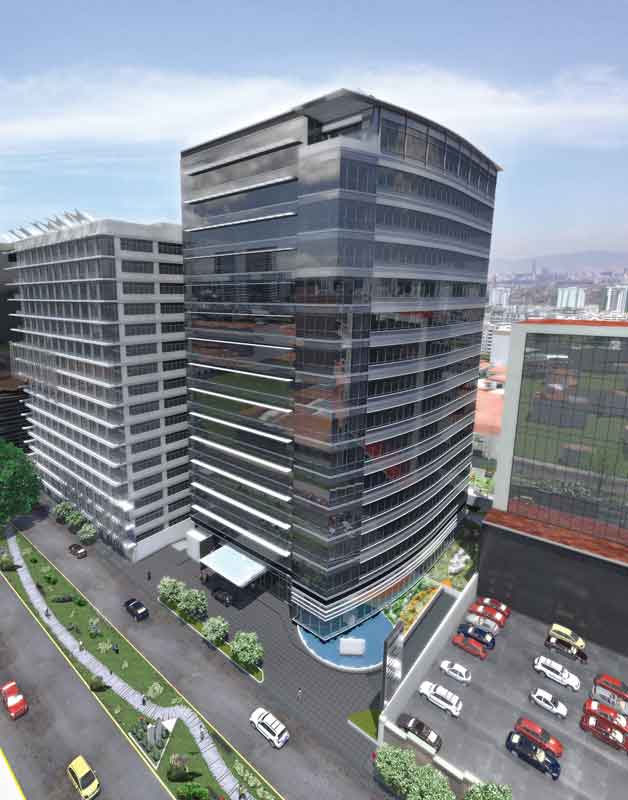  Cervantes 169 es un edificio A+ con más de 39,500m2 de construcción. 