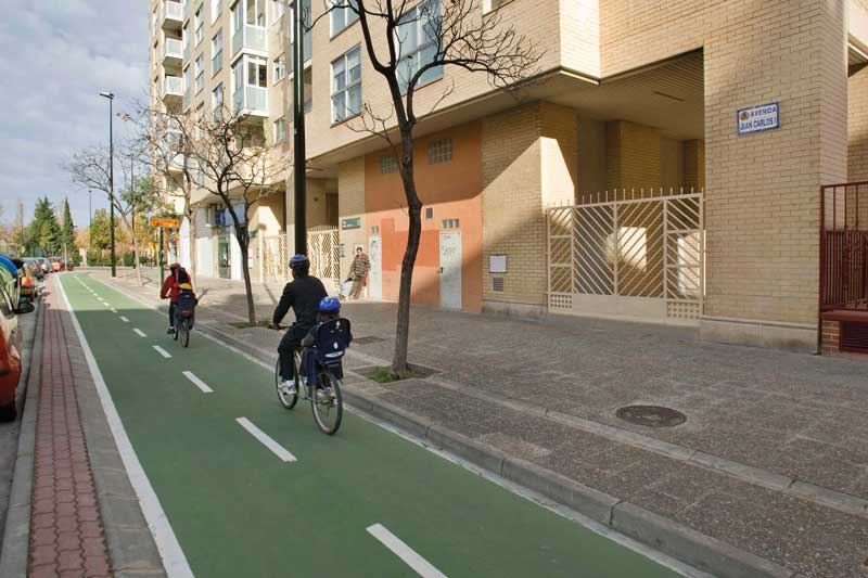 Google también promueve el uso de bici. 