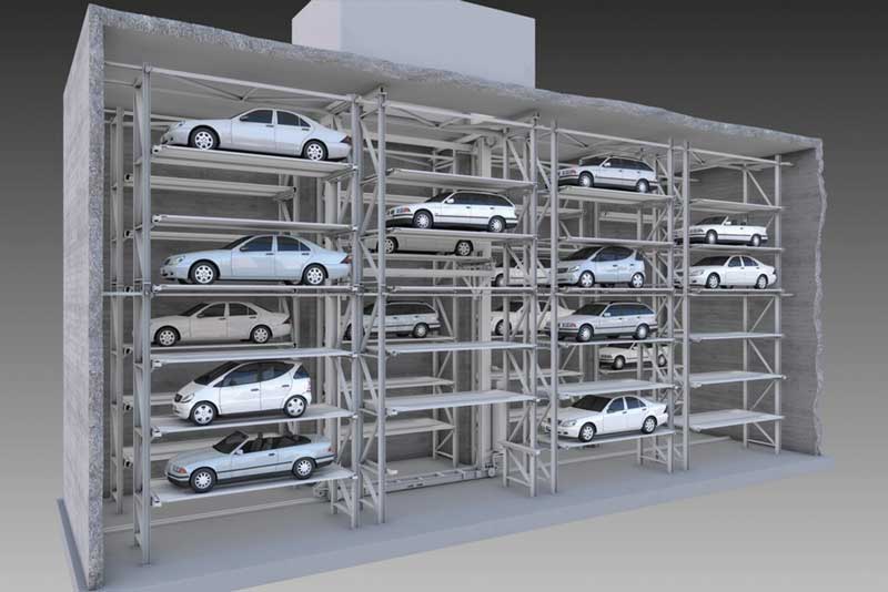 42% del área construida en CDMX es de estacionamientos.