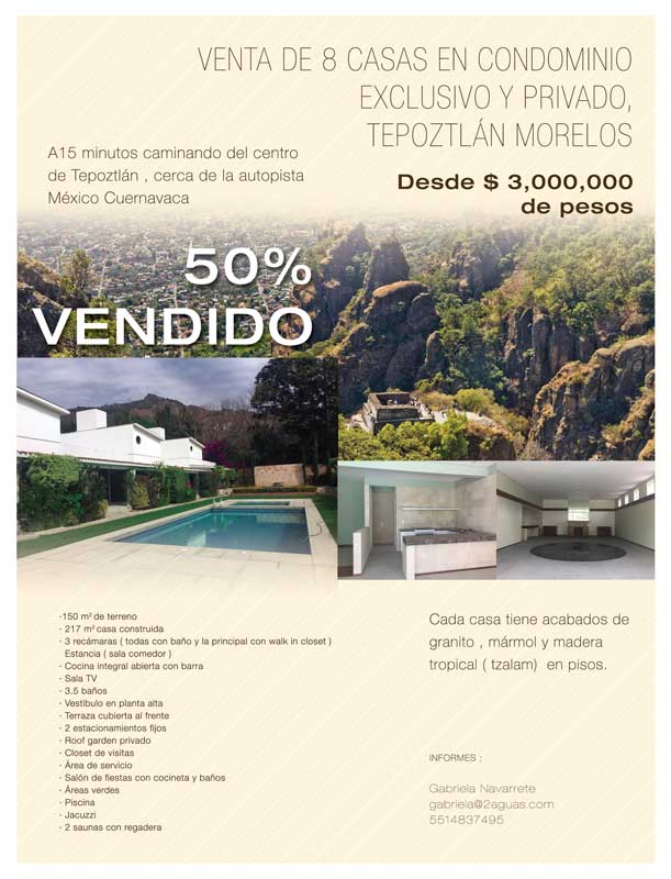 Real Estate,Real Estate Market &amp;Lifestyle,Real Estate México,Infraestructura 2020,Infraestructura,tepoztlan, 