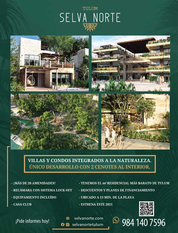 Real Estate Market &amp; Lifestyle,Real Estate,Tulum,Especial de Tulum,Selva Norte, 