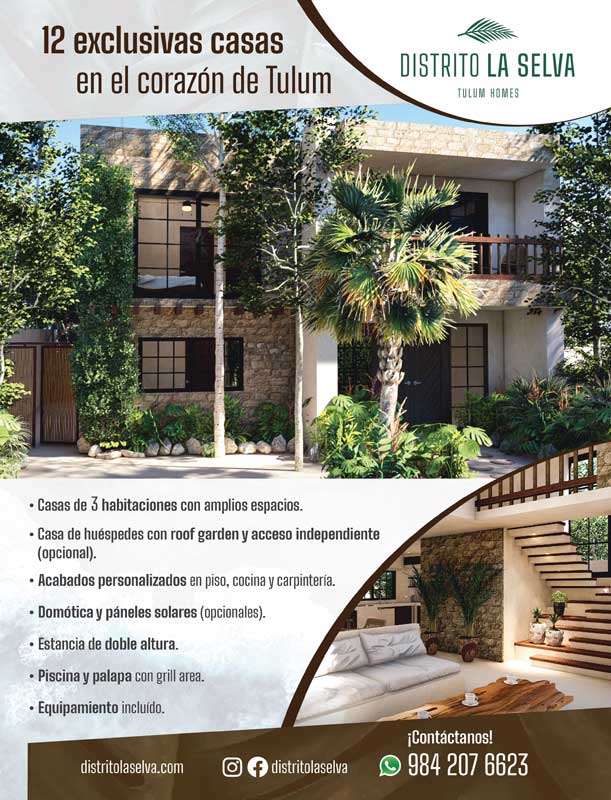 Real Estate Market &amp; Lifestyle,Real Estate,Tulum,Especial de Tulum,Distrito la Selva, 