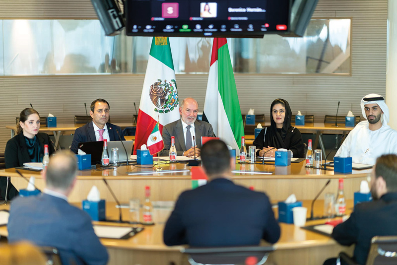 Real Estate,Real Estate Market &amp;amp; Lifestyle,Real Estate México,Claudia Sheinbaum,Nearshoring,Mexican Moment,Corredor Interoceánico, Asamblea General en la sede Dubai Chambers (30 de mayo de 2024).