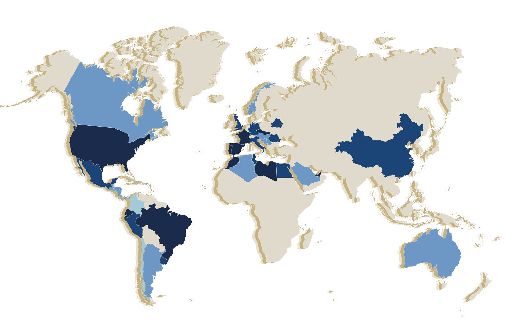 Presencia global Grupo Carso