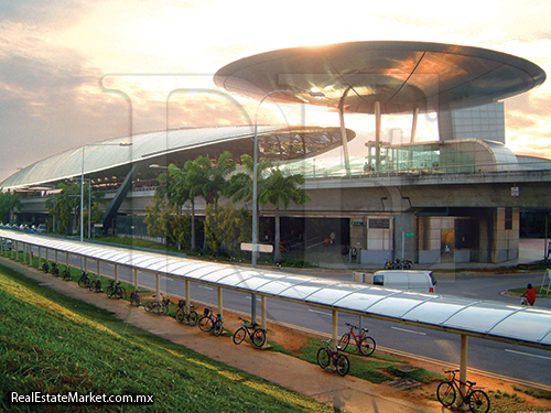 Estación del metro Expo Station, Singapur