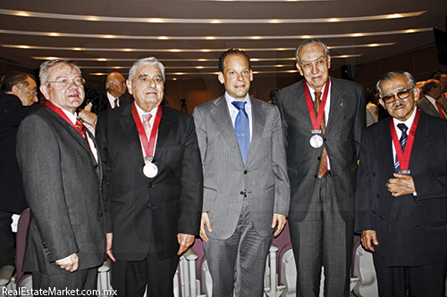 Ing. Rubén Flores García, Ing Enrique Dau Flores, Dr. David Korenfeld, Ing. Eugenio Laris Alanís, Ing. Sergio Reyes