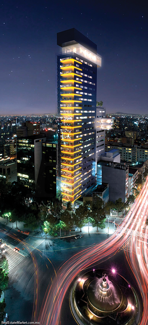 Corporativo Reforma Diana ha obtenido la pre-certificación LEED® Gold otorgada por el U.S. Green Building Council,