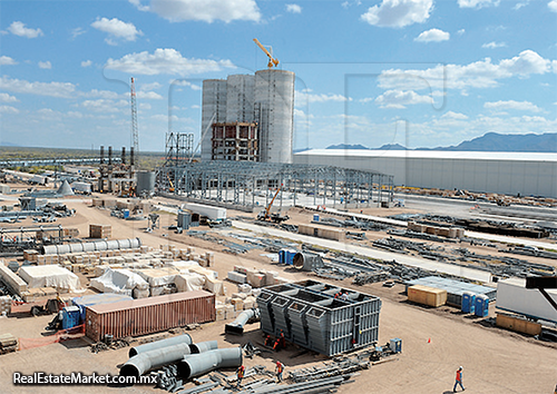 Planta de cemento Holcim Apasco en Hermosillo