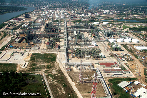 Refinería de Minatitlán.