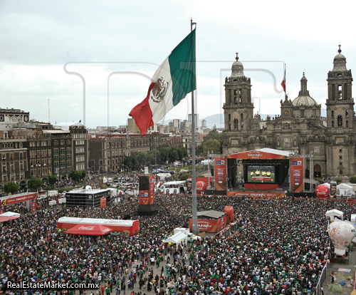 Eventos masivos en el Zócalo de la Ciudad