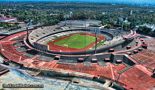 Estadio Olímpico. Ciudad Universitaria