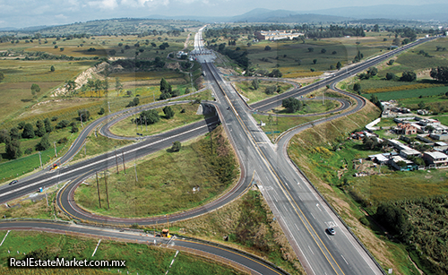 Vista Aérea de la Autopista Arco Norte