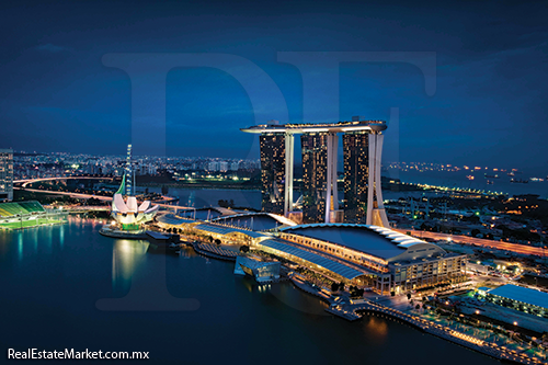 Marina Bay Sands, ubicado en Singapur