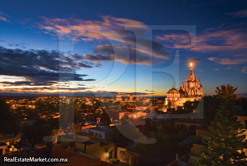 Parroquia del centro Histórico de San Miguel de Allende