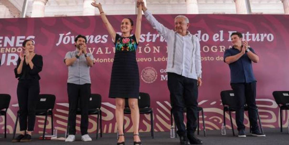 Concluyen AMLO-Sheinbaum transición en 'territorio'