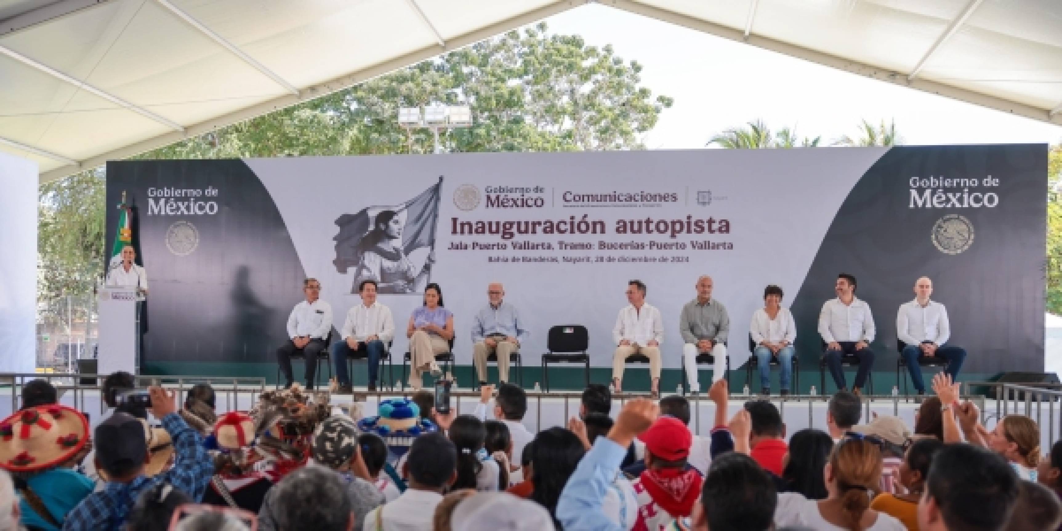 Estrenan autopista que conecta Jalisco y Nayarit en tiempo récord