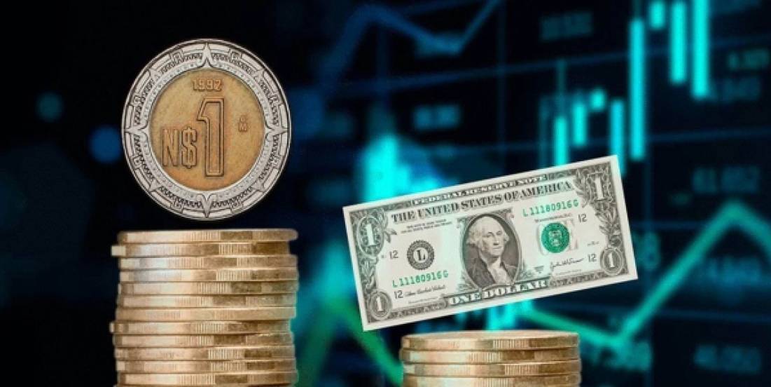 El peso inicia la sesión con ganancias y cotiza en 20.42 por dólar