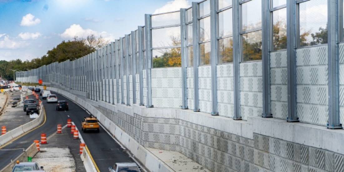 Infraestructura que se ve: Barreras acústicas transparentes en autopistas