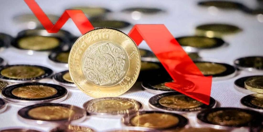 Cifras de debilidad económica de Estados Unidos deprecian al peso