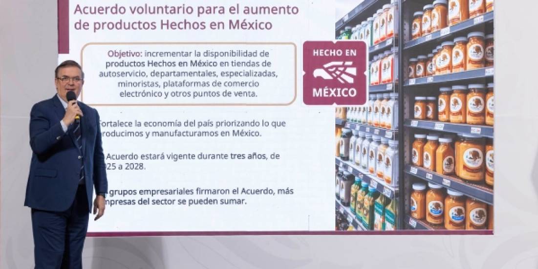 Sheinbaum y minoristas acuerdan impulsar productos ‘Hechos en México’
