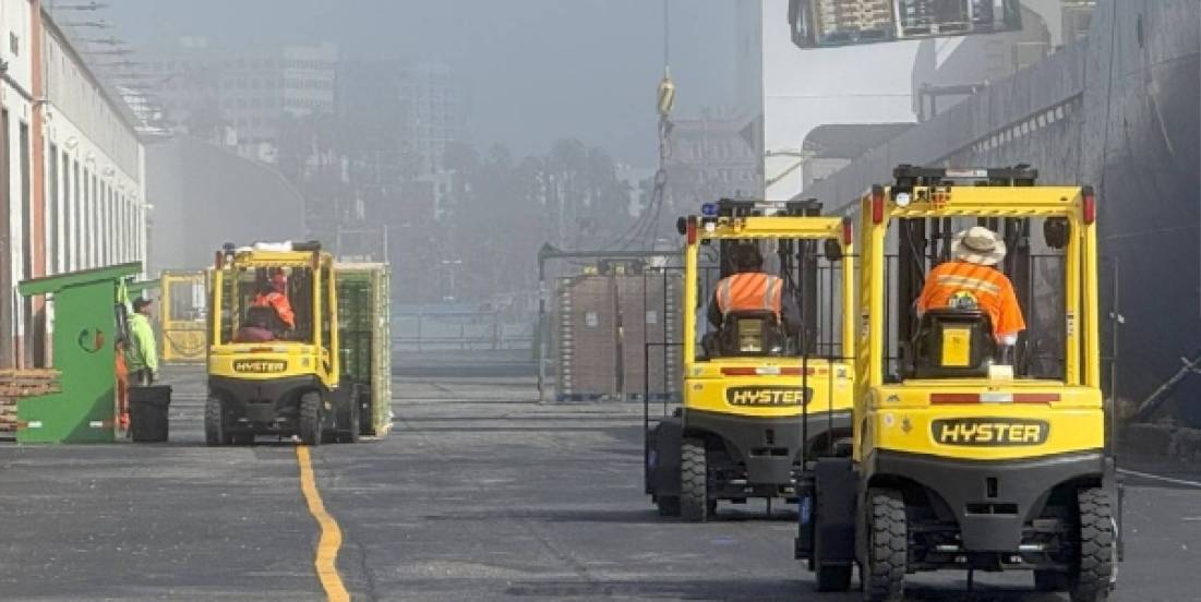 Adiós al propano: El Puerto de Los Ángeles electrifica su operación logística