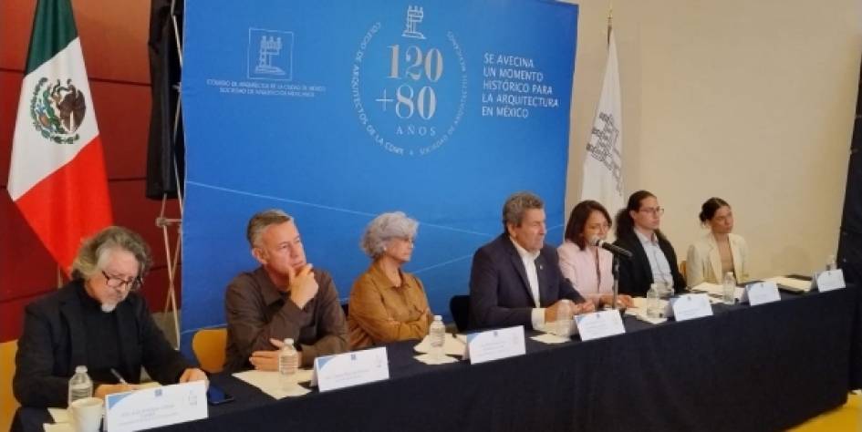 Conmemoración histórica para repensar el futuro de la arquitectura en México