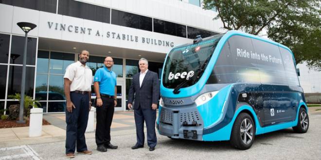 Jacksonville pone en marcha el futuro: Transporte público autónomo