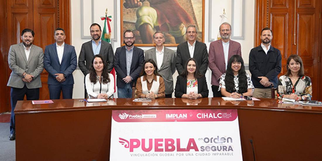 Puebla apuesta por seguridad con visión sostenible y cooperación internacional