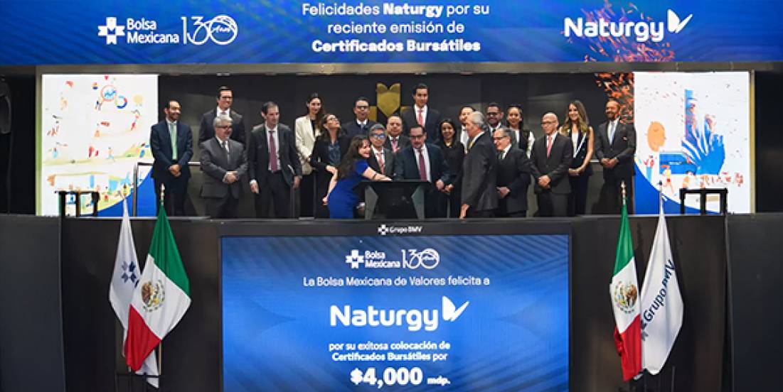 Naturgy emite 4,000 mdp en deuda de largo plazo en la BMV