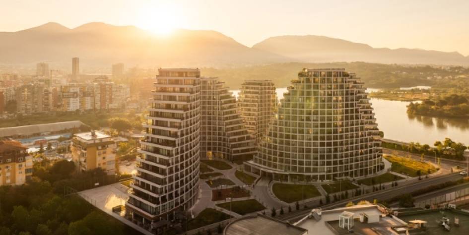 Arquitectura orgánica en Tirana, por JA Joubert Architecture