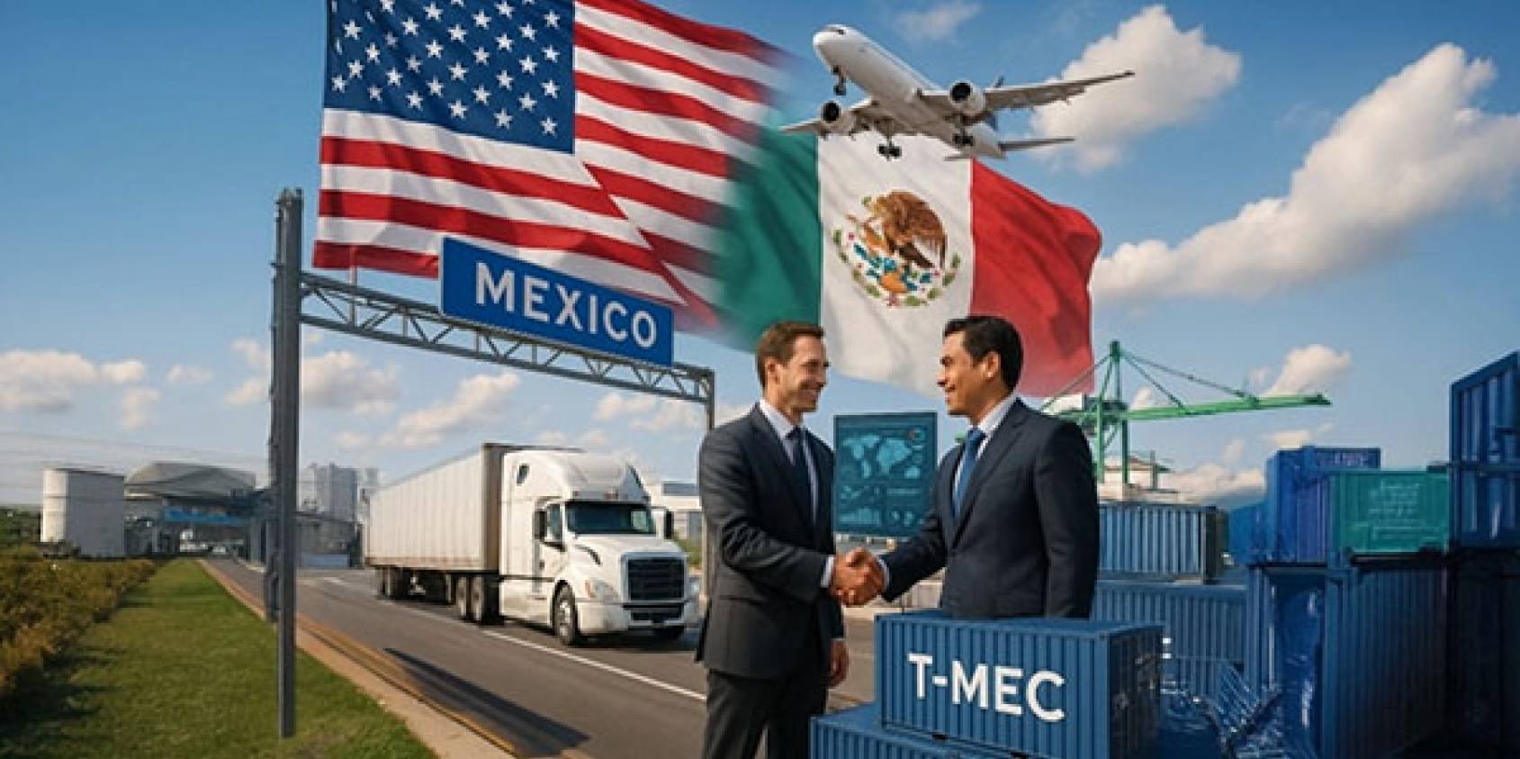 T-MEC y nearshoring impulsan la relación comercial México–Estados Unidos