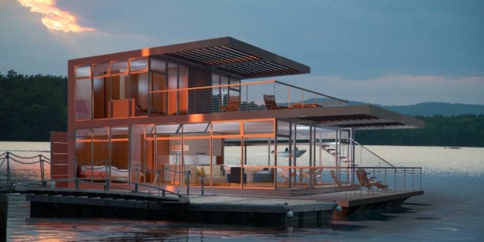 Arquitectura flotante: vivir sin dejar huella en la Tierra