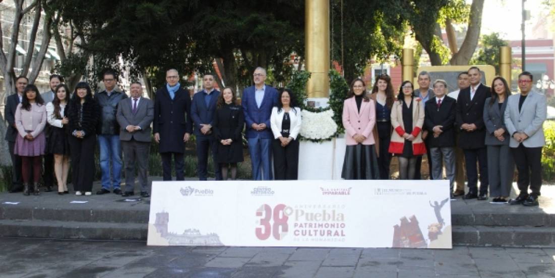 Puebla celebra 38 años como Patrimonio Mundial con amplio programa