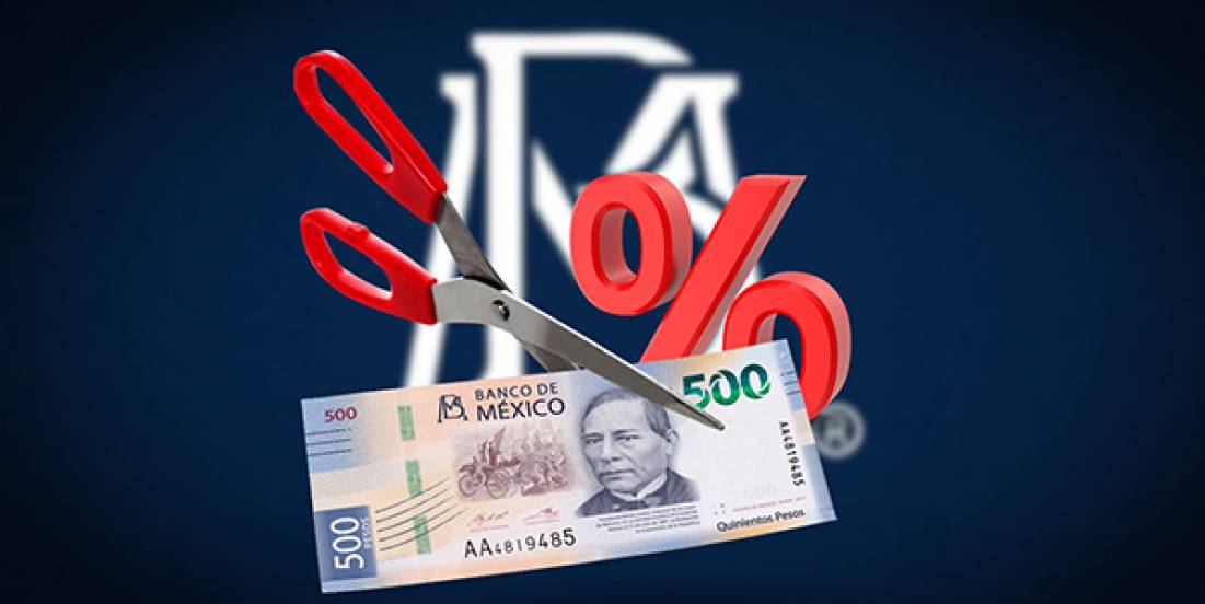 Mercado espera un nuevo recorte de la tasa de referencia del Banxico