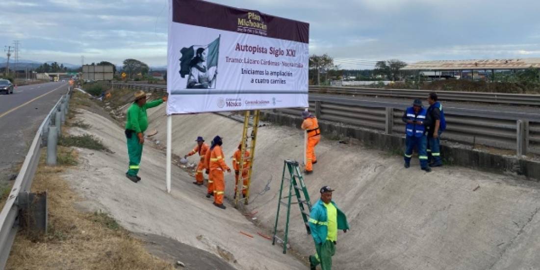 SICT invertirá 24.8 mil millones de pesos en carreteras de Michoacán