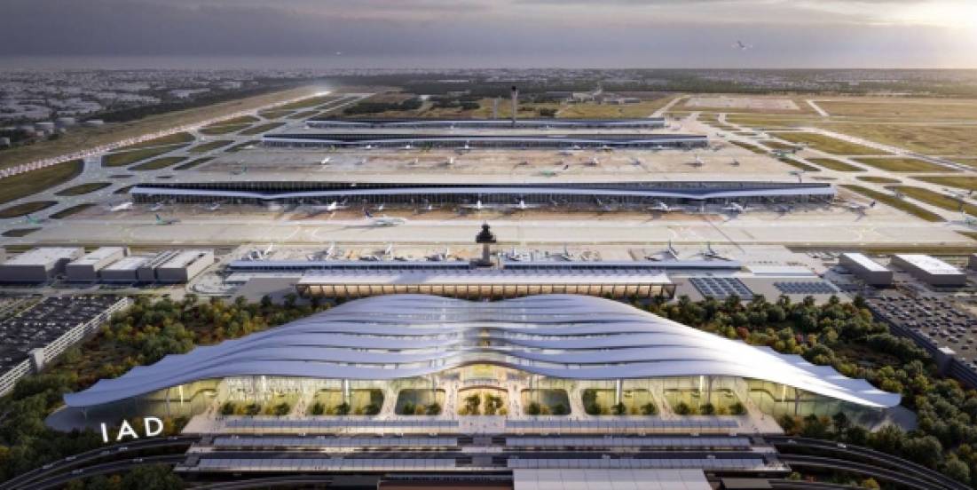 Propuestas arquitectónicas que buscan reinventar el Dulles International Airport