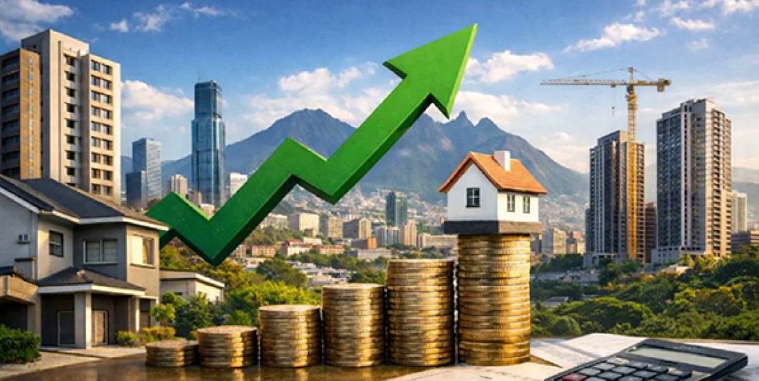 Monterrey acelera el precio de la vivienda: m2 sube hasta 20% en dos años