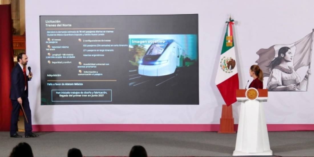 Red de trenes de pasajeros acelera obras; AIFA-Lechería iniciarán pruebas