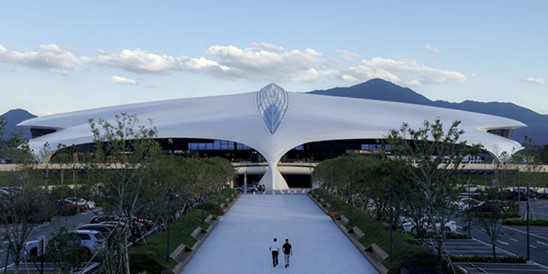 MAD diseña el aeropuerto de Lishui inspirado en montañas