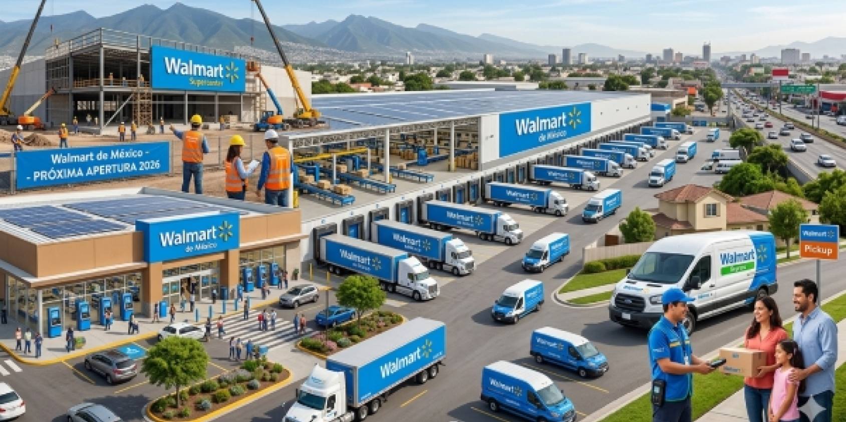 Walmart eleva inversión en México: destinará 43 mmdp a tiendas y logística